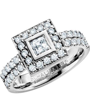 Schalins Unique 1,02ct,  Weißes Gold