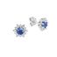 Kohinoor Kuura Diamond Earrings with Sapphire 143-268VS-30