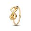 Pandora Infinity Knot Ring 163759C01