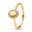 Pandora Engravable Oval Halo sormus 163800C01