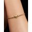 Pandora Moments Heart Clasp Snake Chain Bracelet / 14K 559522C00