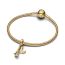 Pandora Burj Khalifa 14k gold-plated double dangle berlock 763991C01