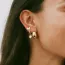Edblad Papillon Studs Gold 8*7mm 120231