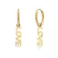 Edblad Love Korvakorut Gold16*5mm 14mm