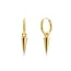 Edblad Peak Hoops Mini Gold 11mm 126248