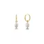 Edblad Perla Hoops Gold 13.5mm 116656