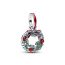 Pandora Holiday Wreath Double Dangle Berlock 794238C01