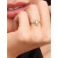 Pandora Engravable Oval Halo sormus 163800C01