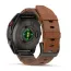 Garmin Fenix 8 Pro Amoled 47mm LTE Sapphire, titaani ja ruskea nahkaranneke 010-03198-40