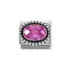 Nomination Classic Faceted Oval Fuchsia pala 330607/030