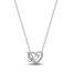 Pandora Entwined Heart & Butterfly Halsband 394477C01-45