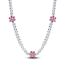 Pandora Pink Flower Tennis kaulakoru 394561C01-40