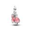 Pandora Two-Tone Blooming Flower Dangle hela 764453C01