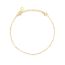 Mockberg Beaded Chain Gold Bracelet