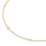Mockberg Beaded Chain Gold Bracelet