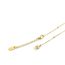 Mockberg Beaded Chain Gold Bracelet