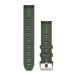 Garmin MARQ Quickfit 22 mm vihreä silikoniranneke 010-13225-01