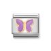 Nomination Classic Purple Butterfly 030285/60