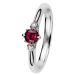 Kohinoor Rosa -timanttisormus 033-260V-04
