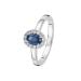 Kohinoor Olivia Diamantring mit blauem Saphir 033-411VS-14