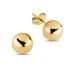Gold Ohrringe 6mm 100241