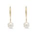 Gold Ohrringe 4 mm 1014valk