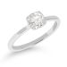 Beat Of Love Cushion Halo ring/ labordiamanten R-8314LDPDW