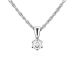Festive Classic timanttiriipus, platina 129-040R-PT