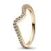 Pandora Sparkling Wave ring 162539C01
