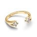 Pandora Shooting Stars Open sormus, 14K kullattu 163582C01