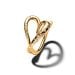 Pandora Organically Shaped Stone-Set Heart sormus 164675C01