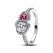 Pandora Halo Hearts Ring 193662C01
