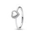 Pandora Engravable Halo Heart ring 193801C01
