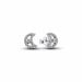 Pandora Sparkling Moon Stud Earrings 294257C01