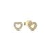 Pandora Open Heart Stud Ohrringe 260528C01