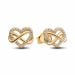 Pandora Sparkling Infinity Heart Stud korvakorut 262667C01