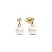Pandora Treated Freshwater Cultured Pearl & Stone Drop korvakorut 263153C01