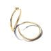 Pandora Organically Shaped 42 mm Open Hoop Ohrringe 263299C00
