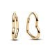 Pandora Asymmetrical Heart Hoop korvakorut 268307C00