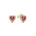 Pandora Elevated Heart Stud Ohrringe 268427C02