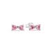 Pandora Sparkling Pink Bow Stud Ohrringe 293505C01
