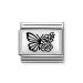 Nomination Classic Butterfly and Flowers 330111/22