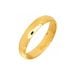 Ring / Gold  4mm