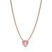 Pandora Pink Heart Collier Halskette 388425C02