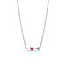 Pandora Arrow & Murano Glass Heart kaulakoru 393669C01-50