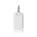 Pandora Engravable Rectangle Tag Pendant Anhänger 398611C00