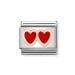 Nomination Classic Double Heart 430202/13