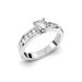 Festive Verona timanttisormus, platina 444-065-PT