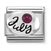 Nomination Classic July Ruby 330505/07