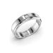 Festive Michael timanttisormus, platina 462-009-PT